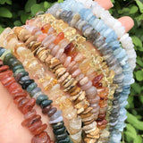 Labradorite Moonstone Agates Chips Gravel Stone Bead for Jewelry
