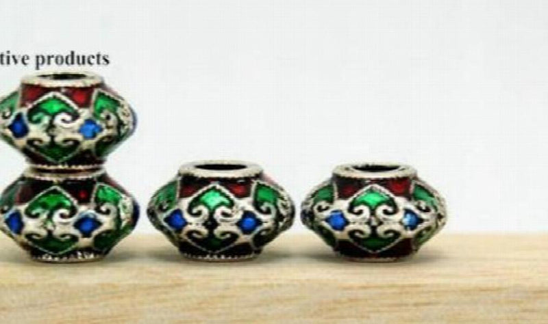 Tibetan Silver Spacer Beads for Jewelry Making DIY