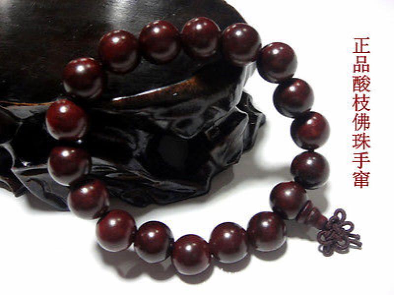 10mm Red Sandalwood Beads Buddhist Bracelet