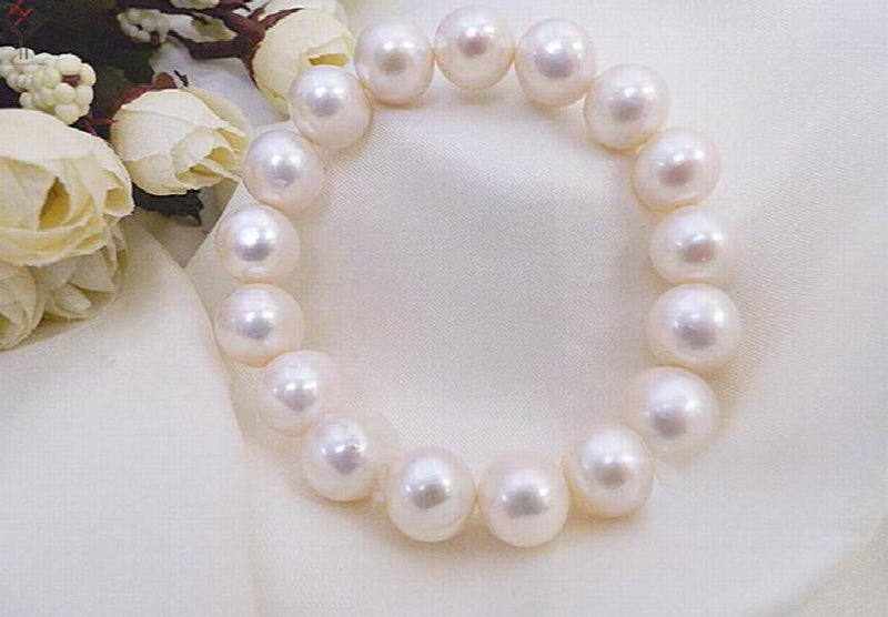 10-11mm Freshwater Pearl Bracelet Elastic Rope