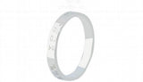 Titanium Stainless Steel Couple Rings with Creative English Letter Design
