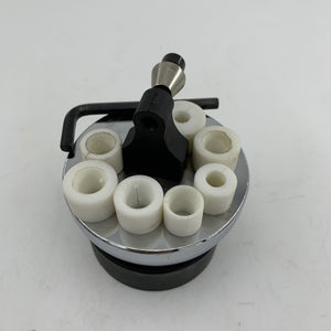 Ring Setter Clamp Set with 7 Dies Jewelry Processing Tool Locator Fixture
