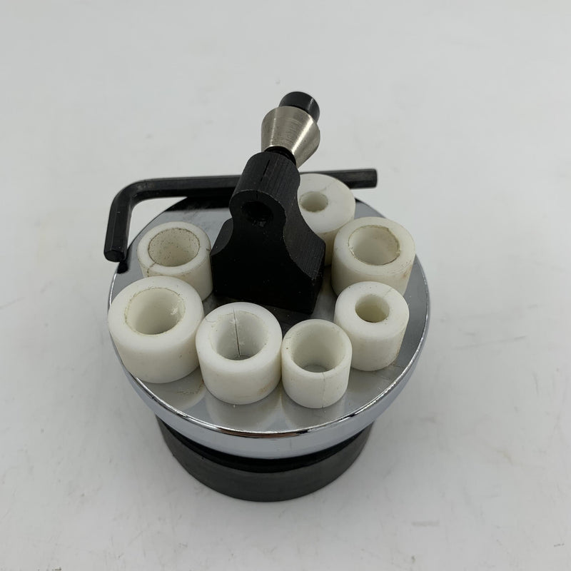Ring Setter Clamp Set with 7 Dies Jewelry Processing Tool Locator Fixture
