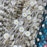 Colorful Flower Shell Beads Natural Loose DIY Jewelry Making