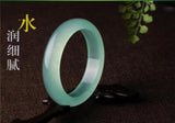 Natural Emerald Green Nephrite Jade Bangle Bracelet
