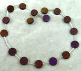 Natural Quartz Titanium Round Hematite Loose Beads 15.5 inch