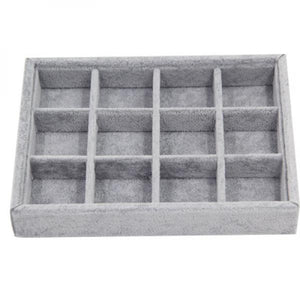Small Jewelry Box Organizer Display Tray Necklace Ring Clear Packaging