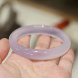 Zheru Natural Agate Chalcedony 54-64mm Bracelet for Mother