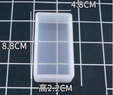 Mirror Geometry Silicone Mold DIY Epoxy Plastic Mirror Craft Jewelry