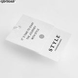 Custom Foil Hang Tag Printing for Kids Clothes