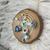 Marine Life Charm DIY Jewelry Set