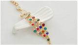 Vintage Crystal Peacock Bracelet Wedding Party Gift Jewelry Pulseras