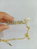 Name Letters Necklaces for Women Chain Personalized Initial A-Z Font