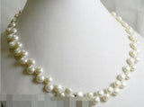Elegant 18'' 8-9 White Freshwater Pearl Necklace