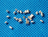 925 Solid Sterling Silver Spacer Beads Tubes 2mm for Jewelry Making