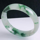 Zheru Jewelry Natural Myanmar jade 54mm-62mm bracelet