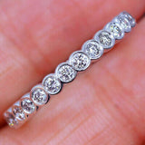 14K Mini Diamond Ring for Women Anillos De Bizuteria 14K Yellow Jewelry
