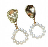 4-5mm Round Freshwater Aus South Sea Pearl Earrings