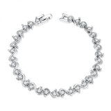 Crystal Zircon Wedding Bracelet for Women