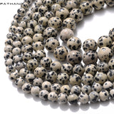 Yellow Speckled Jaspers Stone Beads 6-10mm