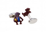 Chimpanzee Animal CUFFLINKS L1757