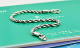 925 Sterling Silver Bracelet Deluxe Jewelry For Man and Woman
