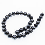 8mm White Ceramic Ball Beads for Jewelry Making DIY