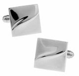 Men's Silver Copper Square Cuff Links Wholesale & Retail