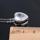 Romantic Zircon Pendant Necklace for Love