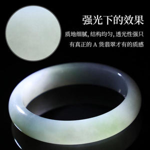 Zheru Jewelry Burmese Jade 54-64mm Bracelet Princess Gift