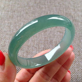 Natural Myanmar Jade A-Class Ice Water Bracelet Set