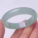 Zheru Jewelry Natural Myanmar Jadeite Ice Light Bracelet Princess Jewelry