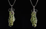 100% AAAA Czech Meteorite Green Pendant for Meditation Healing