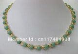 Handmade Green Jades Necklace