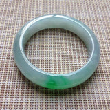 Zheru Jewelry Natural Burmese Jade Green Two-color 54-64mm Bracelet