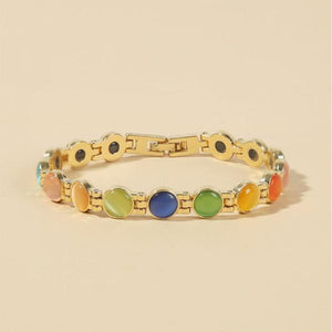 Opal Stone Bracelet Magnetic Health Care Bracelet for Better Sleep