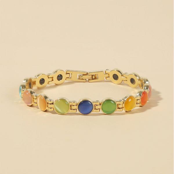 Opal Stone Bracelet Magnetic Health Care Bracelet for Better Sleep