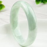 Zheru Jewelry Natural Myanmar Emerald 54-64mm Bracelet Gift for Her