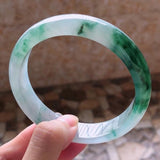 Zheru Jade & Flower Two-Tone Bracelet, Princess Jewelry