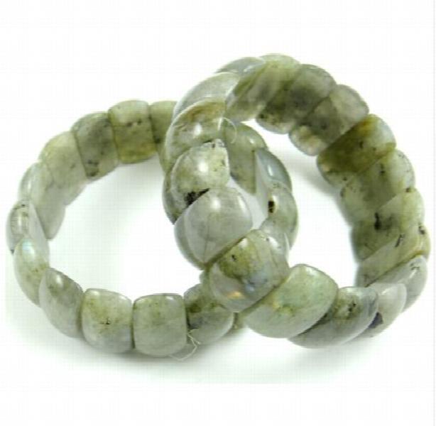 Paars Crystal Labradoriet Quartz Armband DIY Sieraden