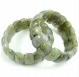 Paars Crystal Labradoriet Quartz Armband DIY Sieraden