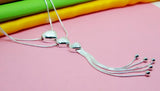 925 Silver Heart Pendant Necklace Sweet Charm Jewelry