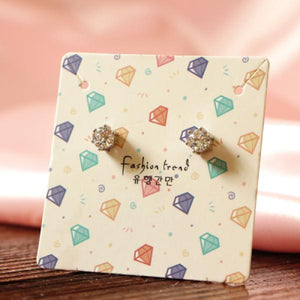 100-Piece Colorful Jewelry Card Organizer Tags DIY Packing Card