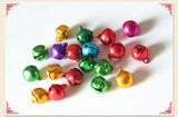 200Pcs Jingle Bells Aluminum Beads for DIY Crafts/Decoration