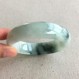 Natural Myanmar Emerald Two-color Floating Bracelet for Women