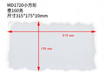 Large Fruit Tray Transparent Silicone Mold DIY Coaster Epoxy Swing Table Mold