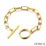 Silver Red Rope Bangle Bracelet Women Jewelry Gift Chain FZ702