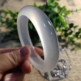 Zheru Jewelry Natural Agate Chalcedony 54-62mm Bracelet