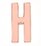 10PCS/lot Plain Rose 30MM Slide Letters A - For DIY Charms Bracelet