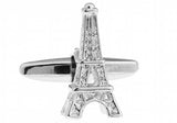 Men's Eiffel Tower Cufflinks Brass Material